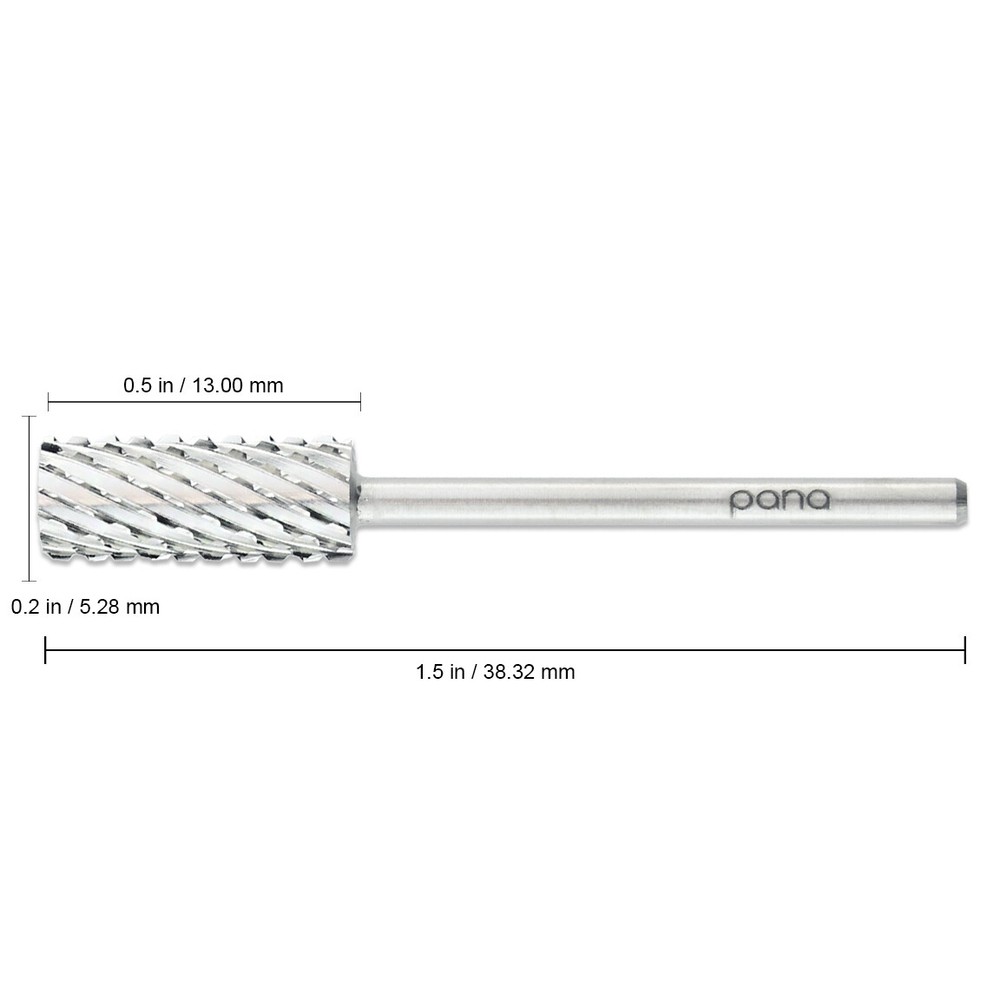 Professional Silver Small Barrel Nail Carbide Drill Bit Double Extra Coarse Grit