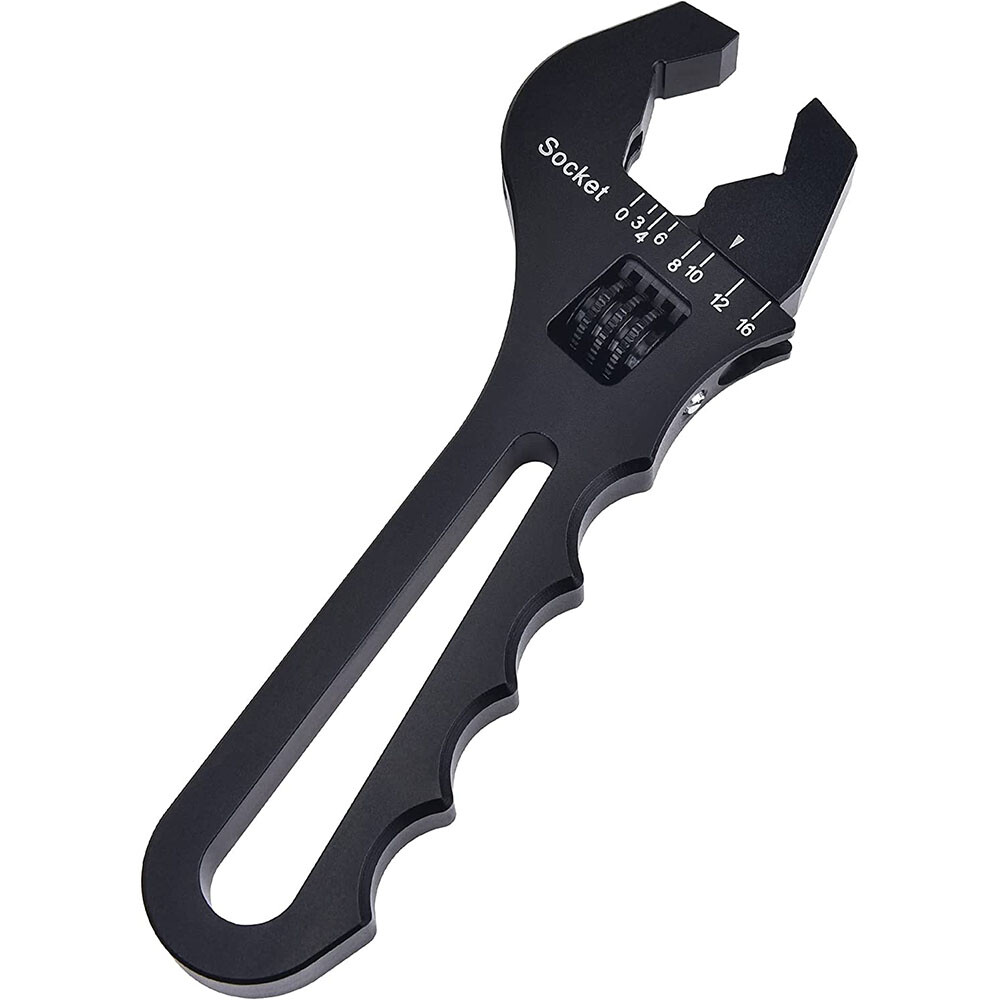 Adjustable Wrench Tool Spanner for Hose End Fitting 3AN-16AN Thishill