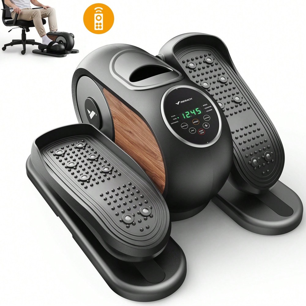 MERACH Mini Elliptical Machine For Home, Mini Steppers For Exercise-FGQA