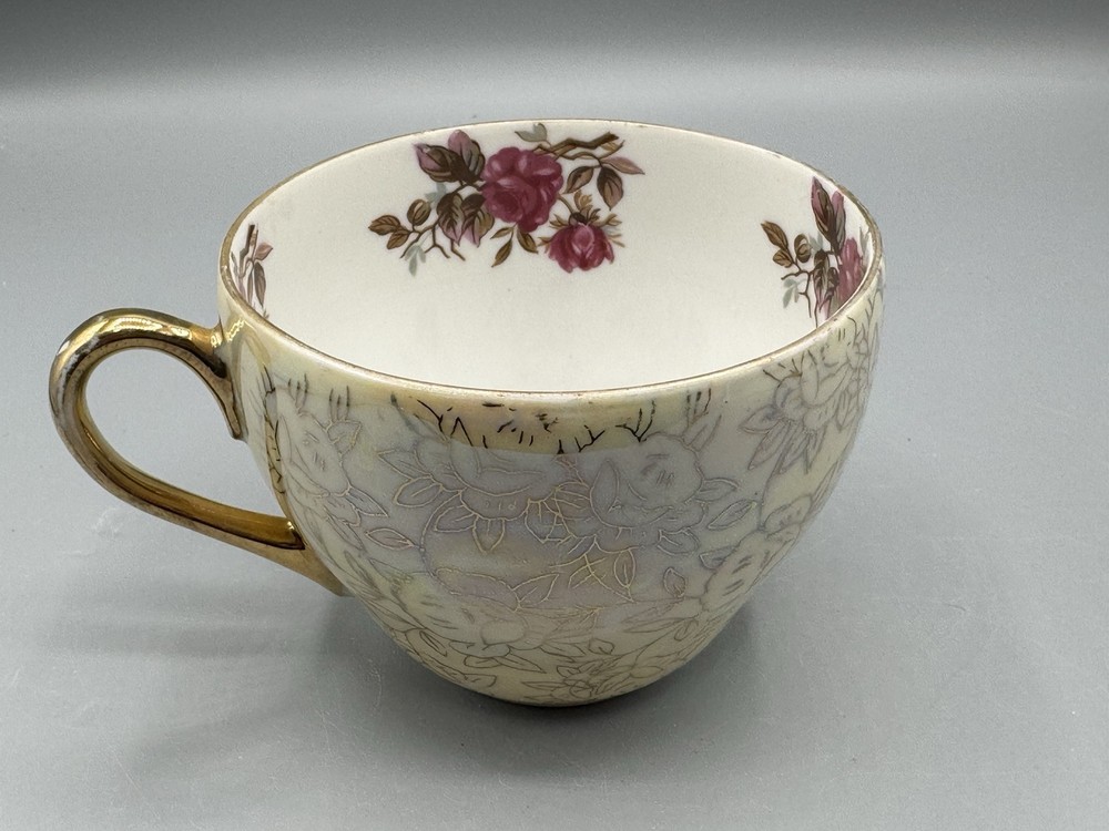 Tea Cup Red Rose Made in Japan