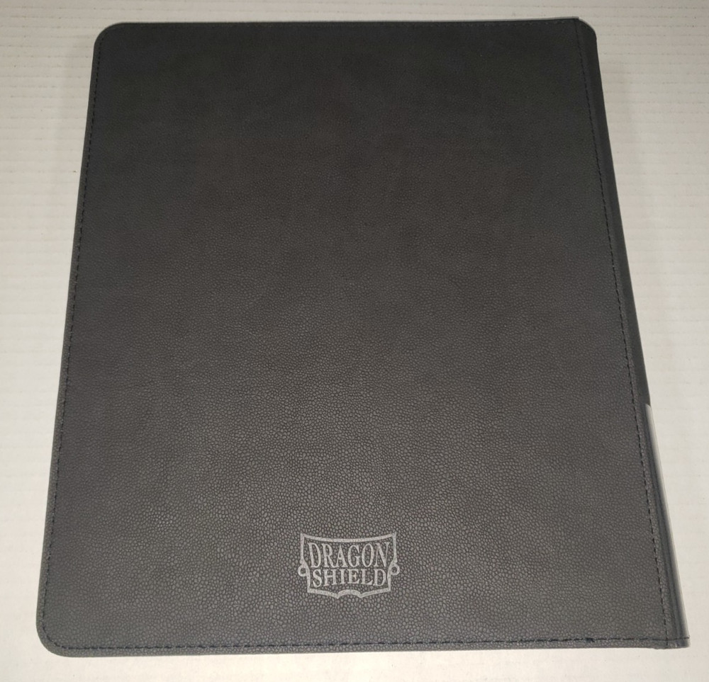 Dragon Shield - Card Codex Zipster Binder - Iron Grey Open Box AT-38011