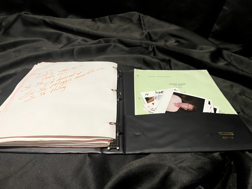 Northern Exposure Script with Cast Polaroids - The Robe