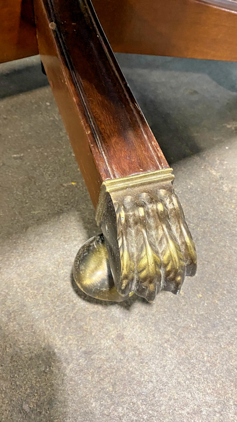 Leather Kittinger Executive Swivel Chair - Hog Hair - Brown - Vintage