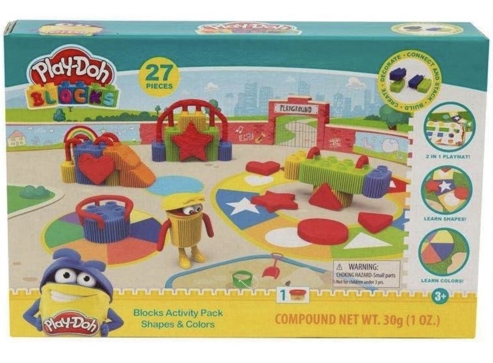 Play-Doh Blocks Activity Pack 27 Pcs For Kids