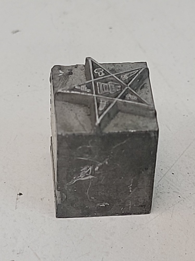 Freemason Brass Letterpress Blocks