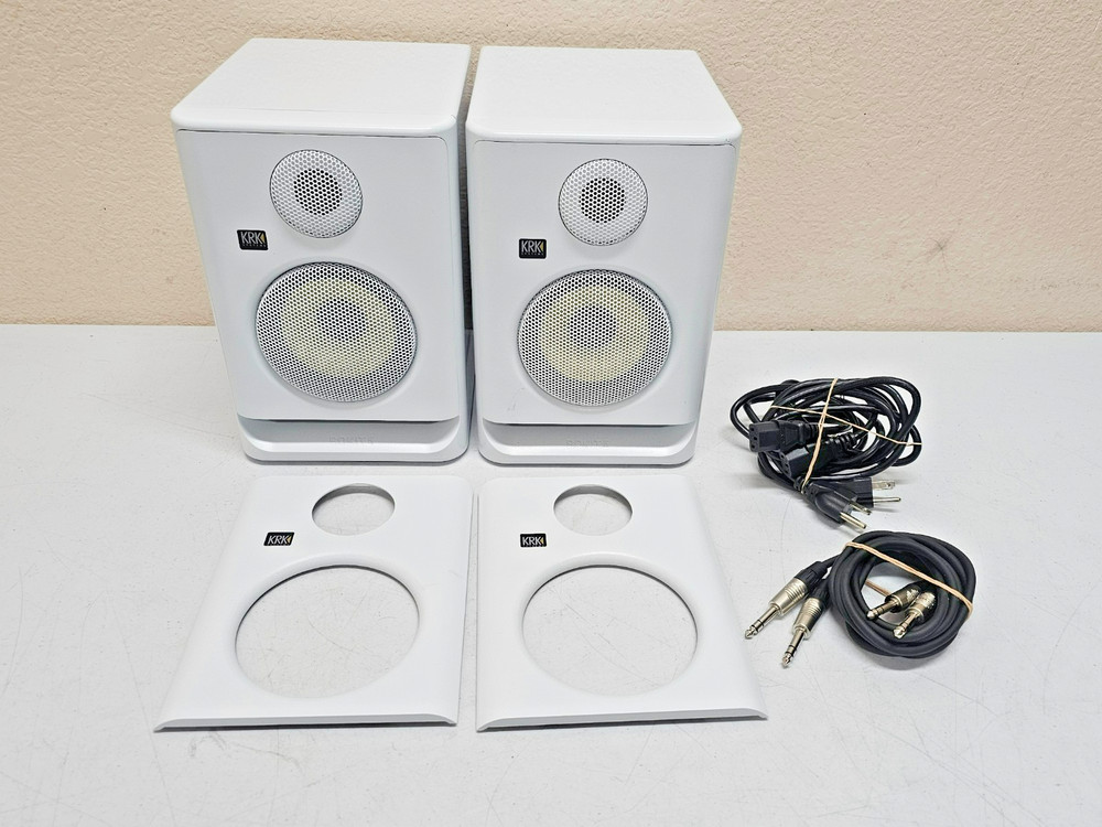 KRK ROKIT RP5 G5 Studio Monitors White