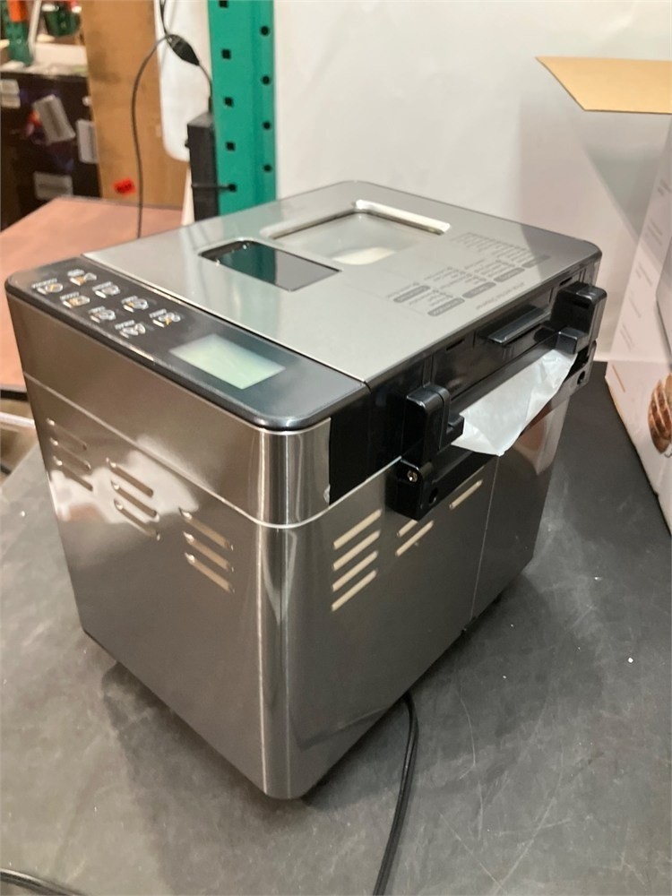 2lb Bread Maker 25 Programs Auto Dispenser 650W Machine Stainless Steel