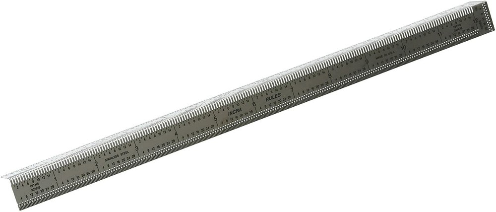 Incra 12" Precision Bend Rule - To 1/32"
