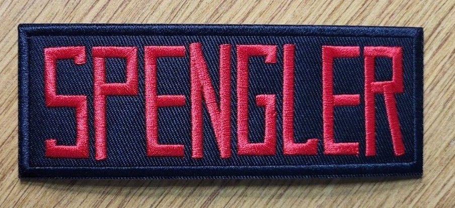 Ghostbusters Name Tag Spengler Cosplay/Costume/Uniform patch