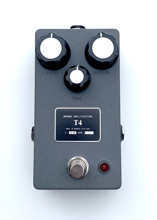 Browne Amplification T4 Fuzz Pedal