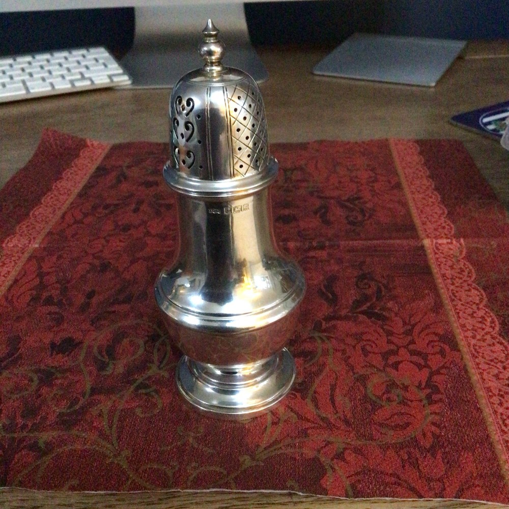 Vintage Sterling Silver Sugar Shaker