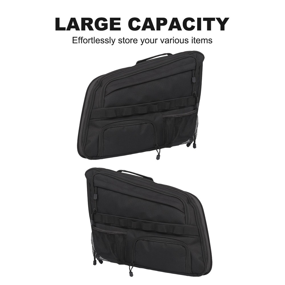 2PCS Black Tailgate Window Package Bag For BJ60 2022+