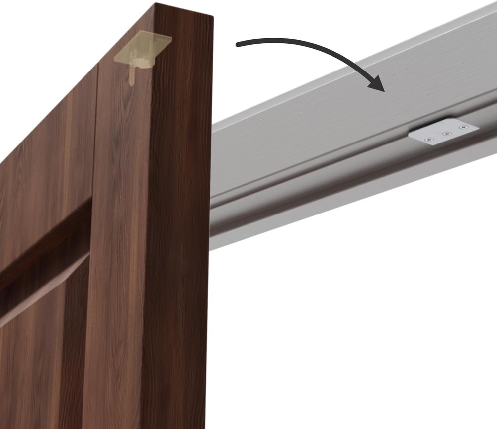 Magnetic Door Catch for Double Doors - Effortless Replacement & Silent Operation