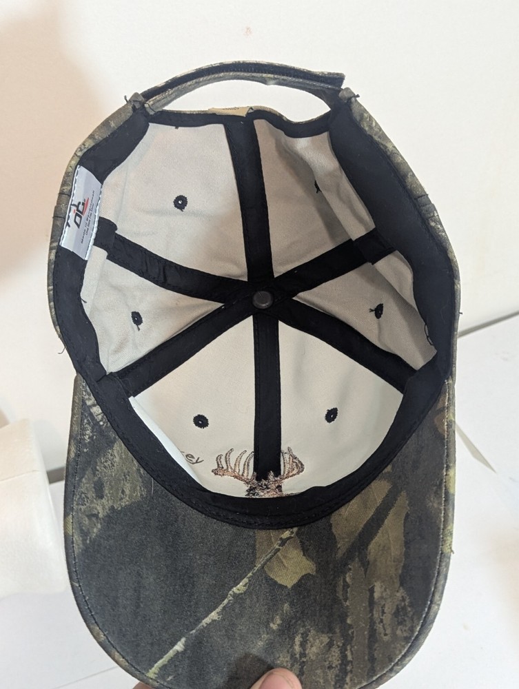 Camouflage Dicks Sporting Goods Ohio Big Buck Deer Baseball Hat Cap Hook & Loop