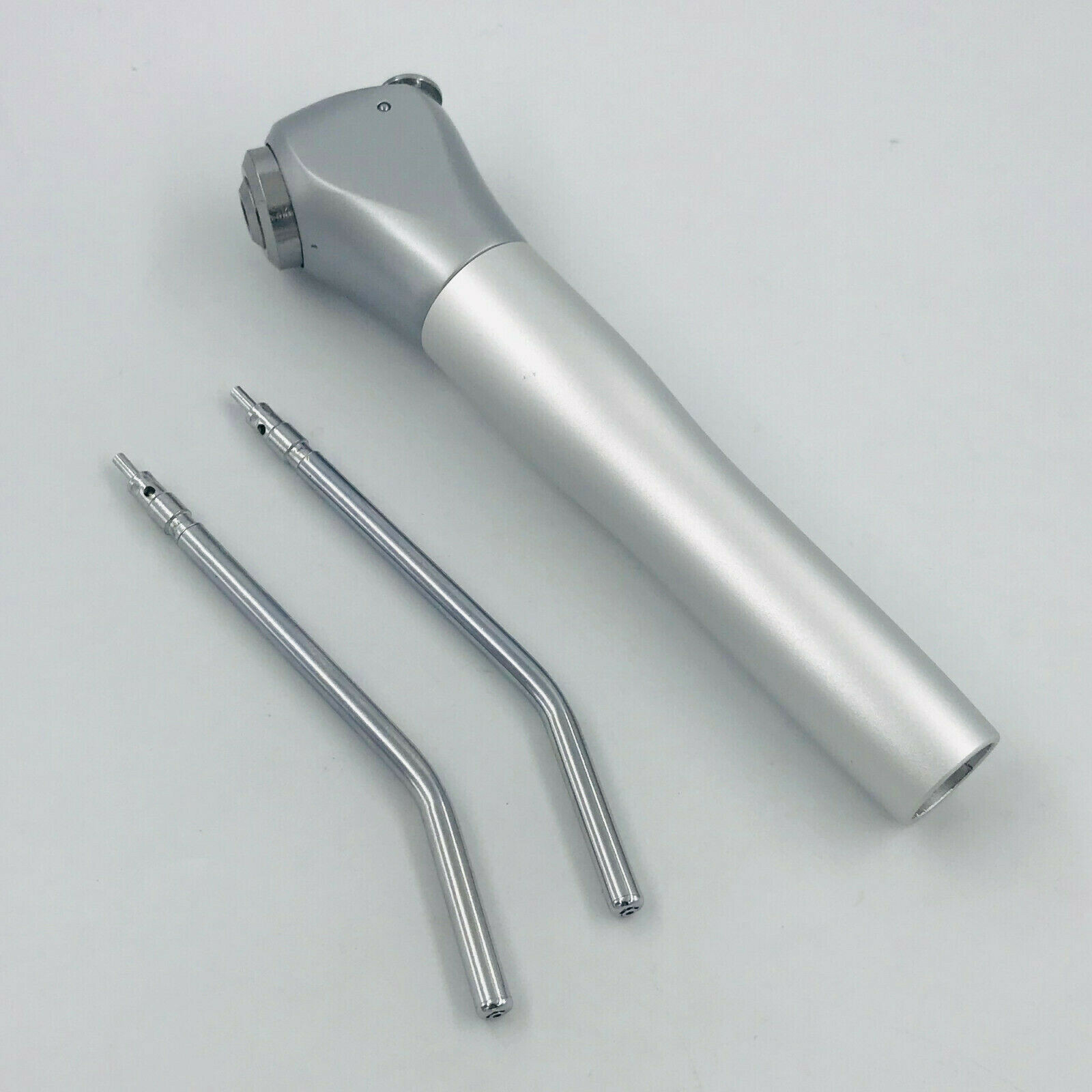 Dental 3 Way Air Water Syringe Triple Spray Handpiece with 2 Nozzles Tips Tubes