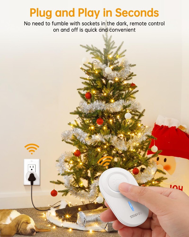 Garbage Disposal Wireless Switch Kit，Remote Control Outlet Smart Outlet Plug ...