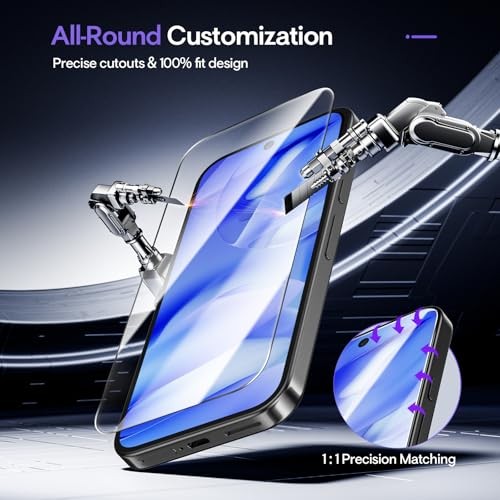 for Googel Pixel 9a Screen Protector [3 Pack], Easy & Fast Installation with