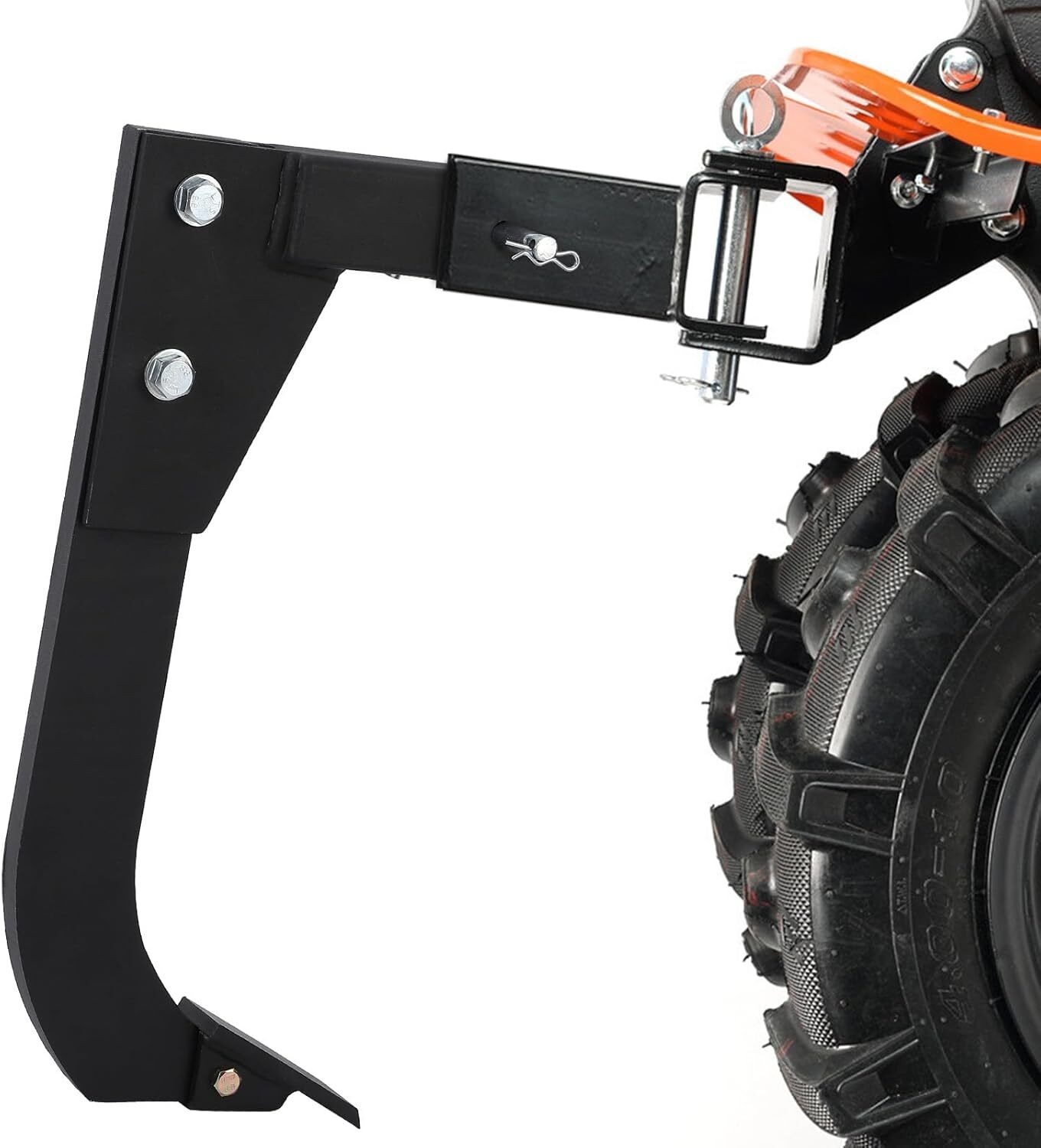 18'' Shank Middle Buster Plow Hitch Mounted Ripper w/ 2" Receiver for ATVs/UTVs