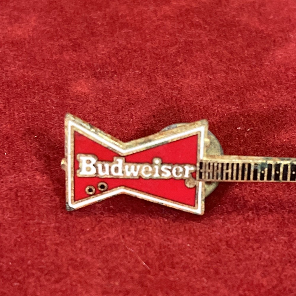 Vintage Original Budweiser Guitar Lapel Pin