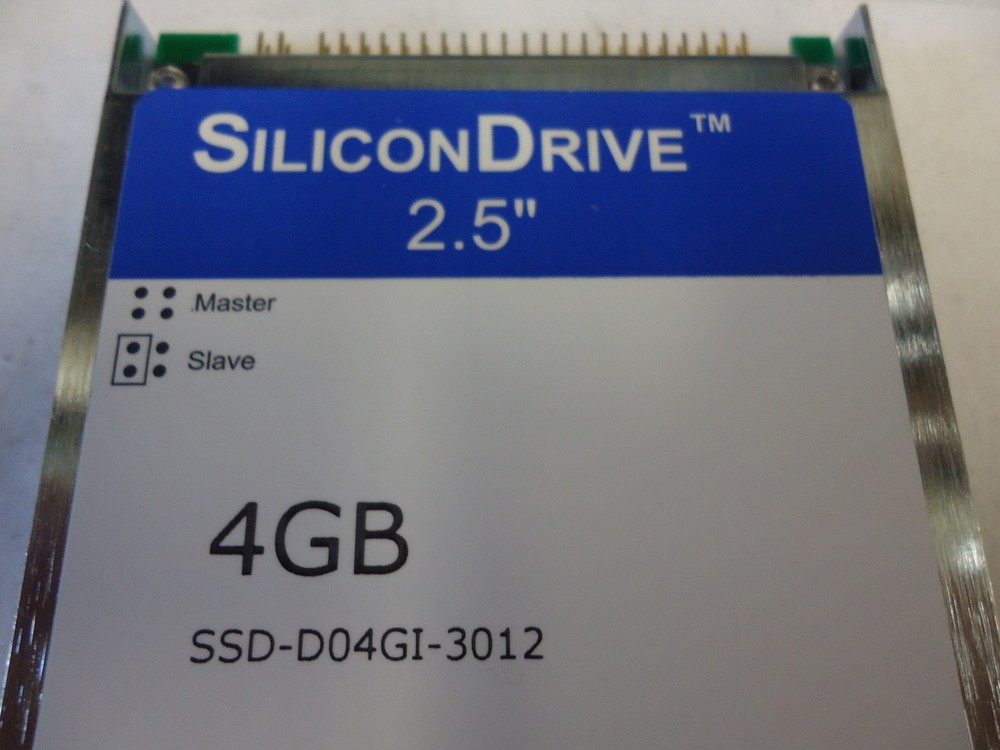 SSD-D04GI-3012, Silicon Systems, Drive 4GB 2.5" solid state drive, BRAND NEW!