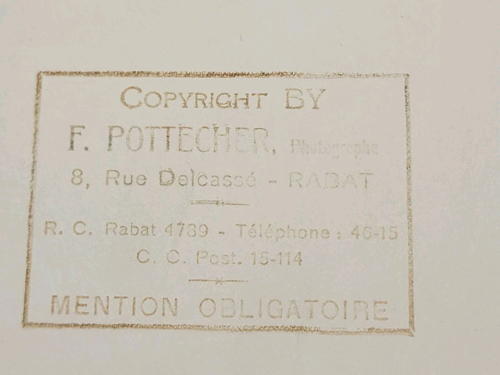 Thami El Glaoui /The Pasha Of Marrakesh Signed Inscribed Photograph