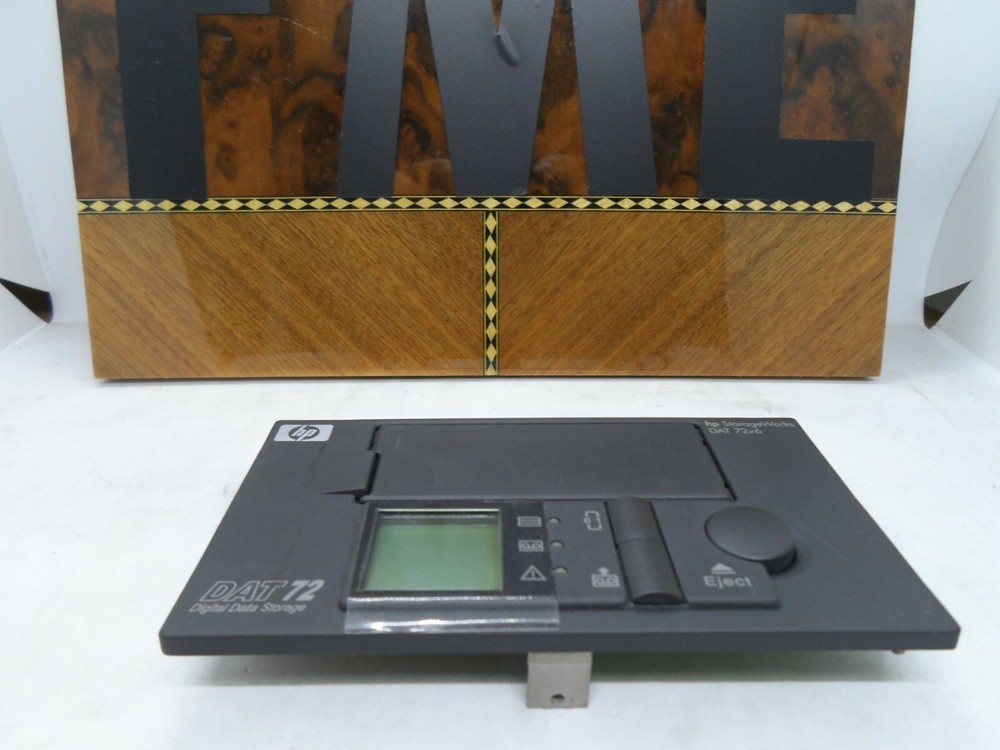 HP SCSI DAT72 DDS5 Tape Autoloader Drive Black Bezel,  Cover. Not AutoLoader