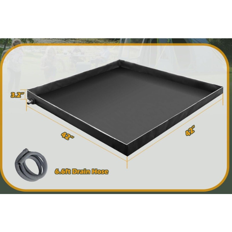 Royxen Camping Shower Tent Base Works w Camping Shower Tent Avoid Contact w Dirt