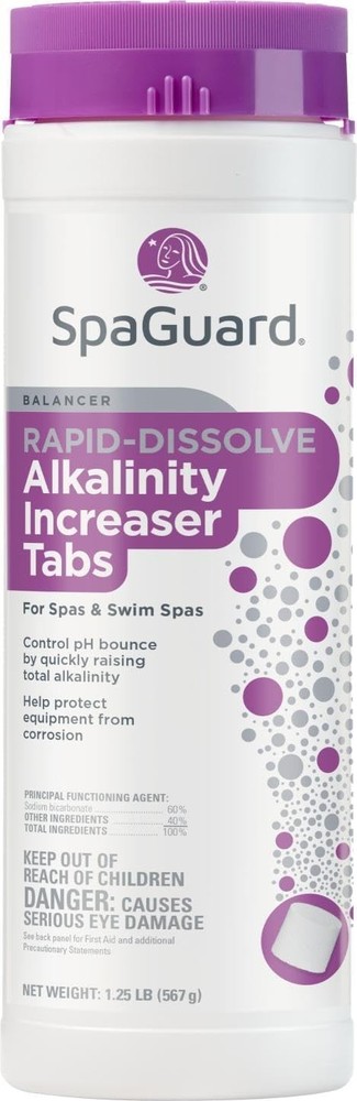 SpaGuard Rapid Dissolve Alkalinity Increaser Tabs (1.25 lb)