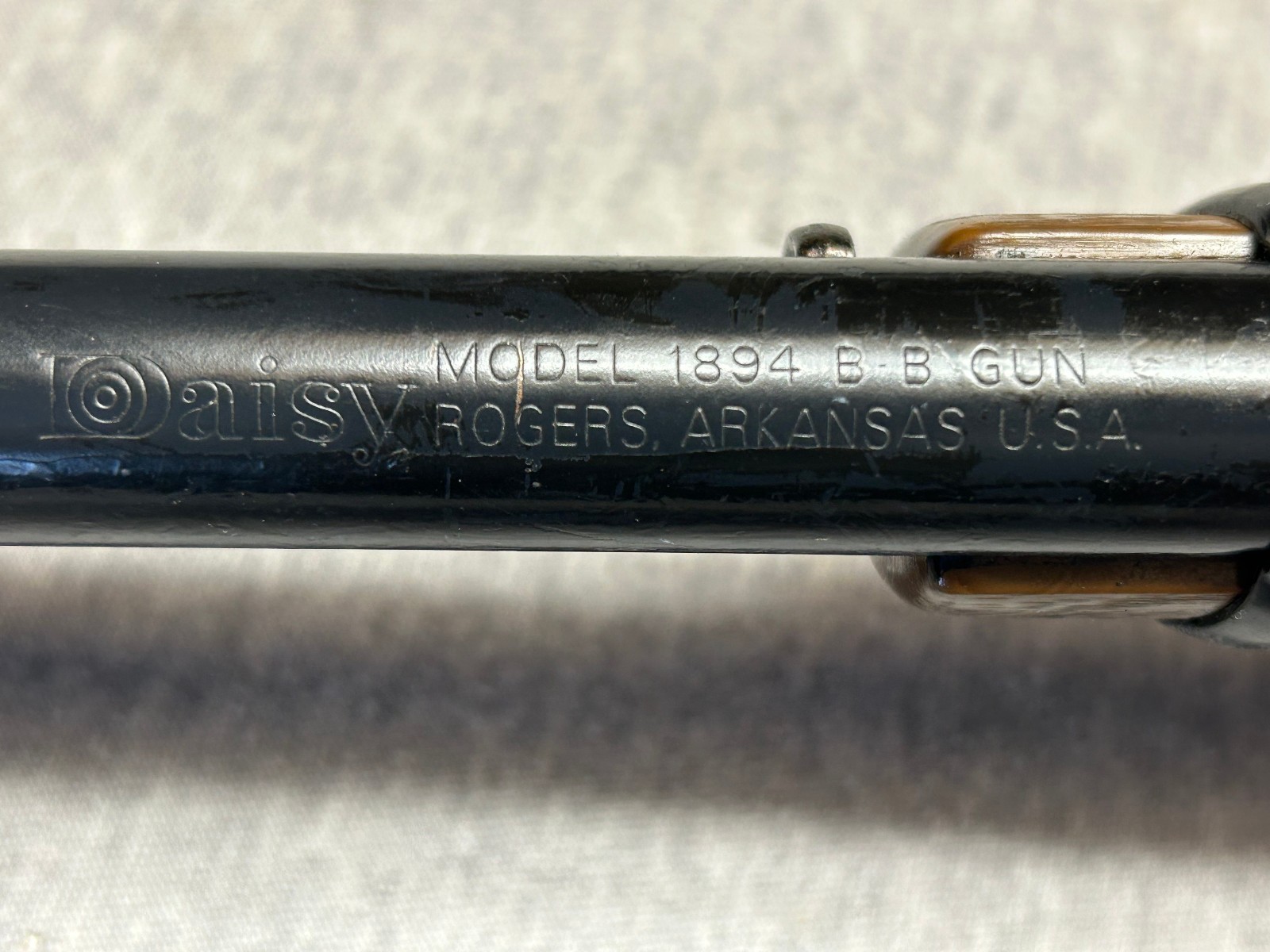 Vintage Early Daisy Model 1894 .177 Cal BB Gun Rifle, Steel Buttplate Pre Safety