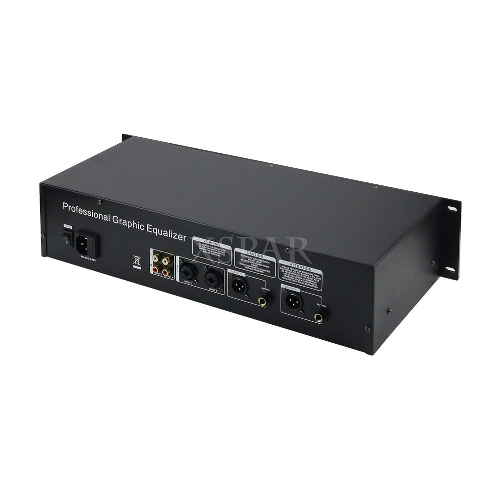 TKL T2531 Professional Graphic Equalizer Processor Two 31-Band Spectrum Display