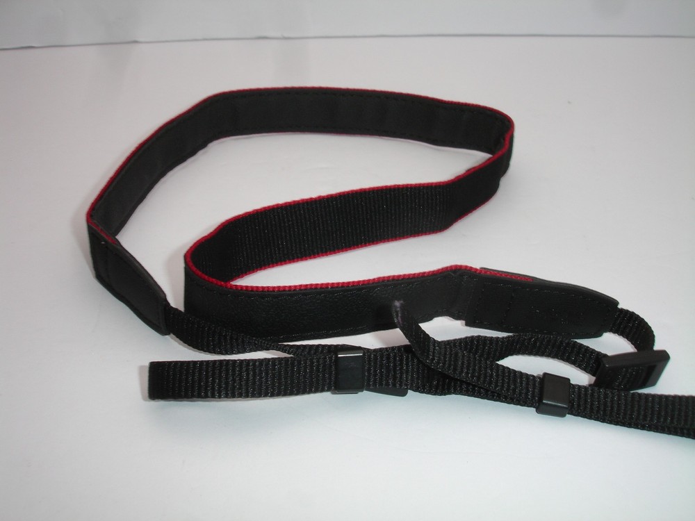 CANON Powershot CAMERA NECK STRAP Black / Red