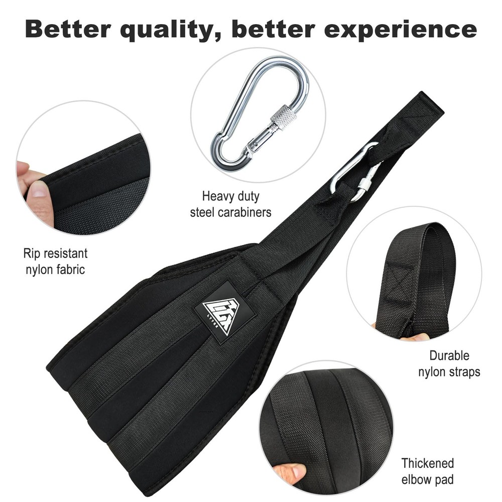 Ab Straps Pull up Bar Hanging Abdominal Sling Arm up Workout Support Training