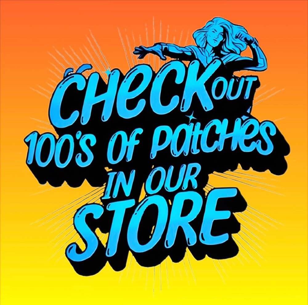 Power Trip Morale Patch / Military ARMY Tactical Band Hook & Loop 785