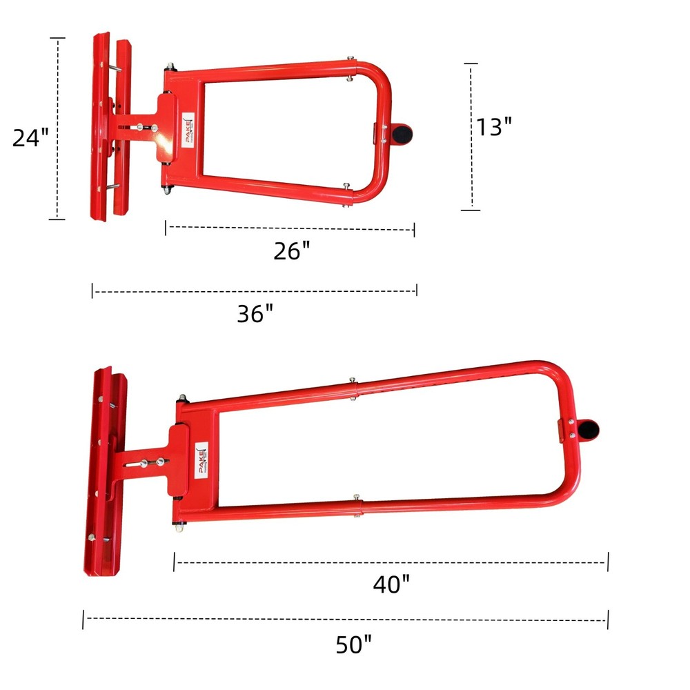 Adjustable Safety Swing Gate, 24" to 40" Opening