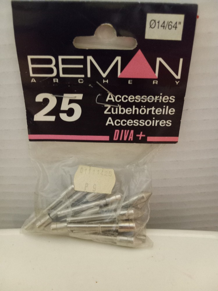 Beman Archery Points 14/64  18 Pieces