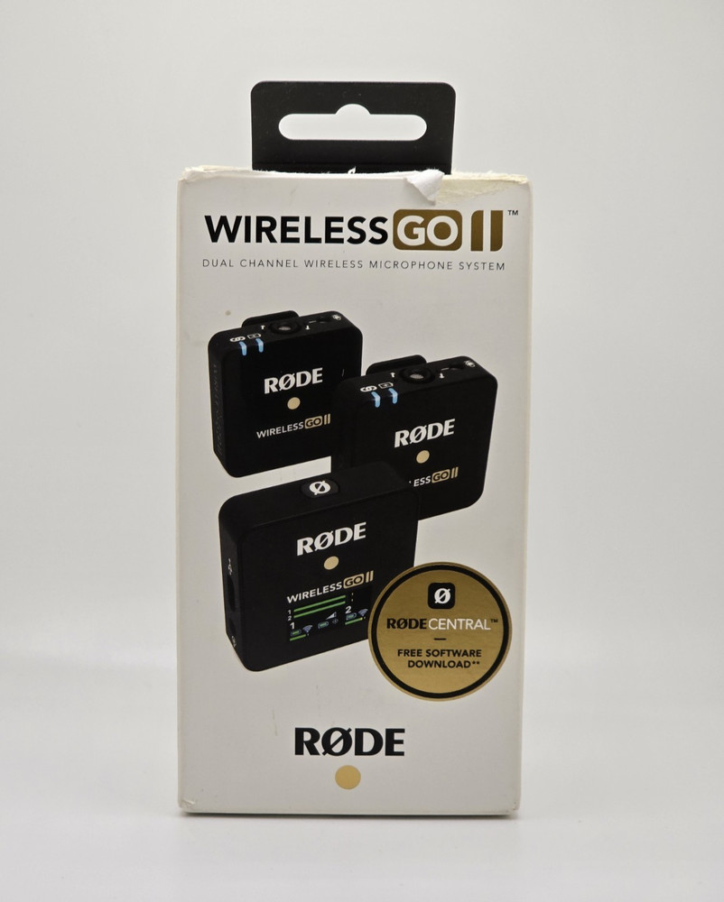 Rode Wireless GO II Dual Channel Compact Digital Wireless Microphone System