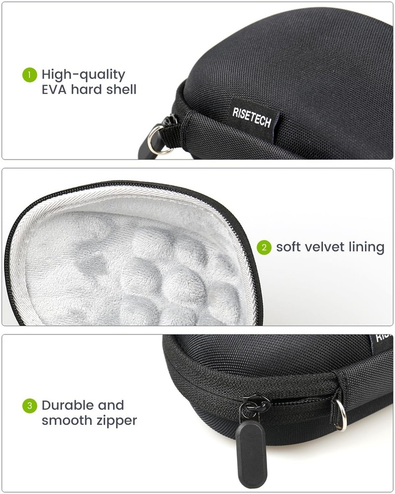 RISETECH Hard Travel Mouse Case Compatible with Logitech MX Master 4, Master ...