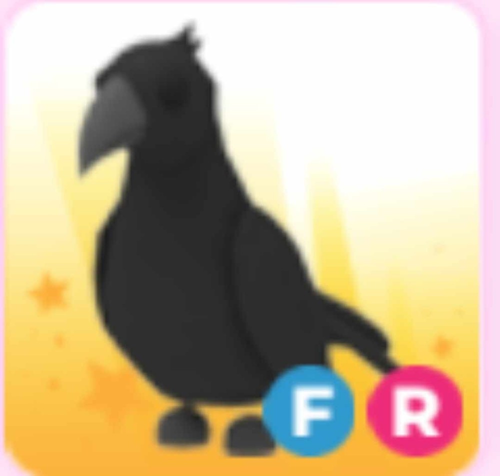 Adopt - FR Crow - Fly Ride *SAME DAY DELIVERY*