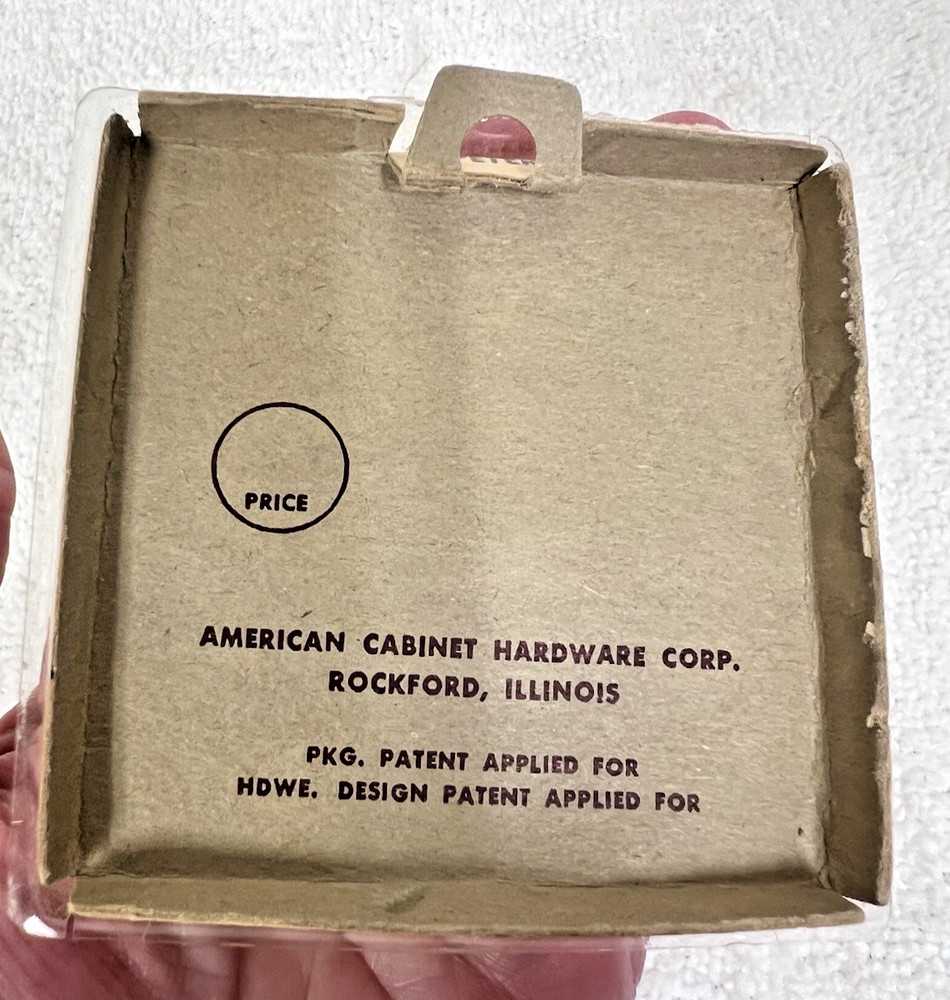 Vintage Story Book Knobs Drawer Pull Painted Peter Rabbit Original Package