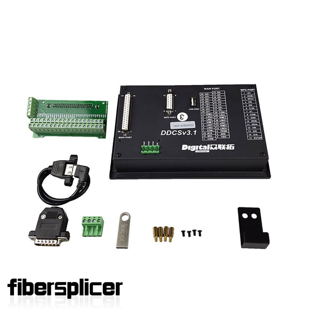 DDCSV3.1 + 4-Axis with MPG Handwheel CNC Offline Controller for Engraving fl56