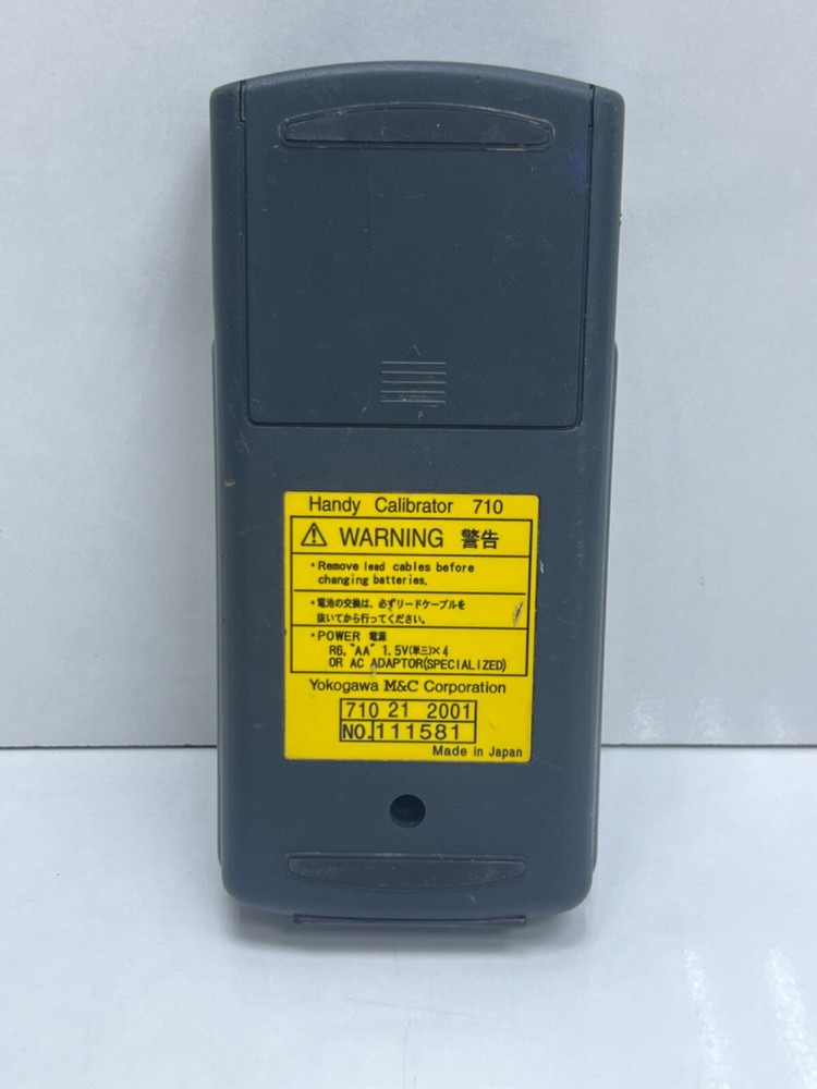 YOKOGAWA CA12 HANDY CALIBRATOR 710