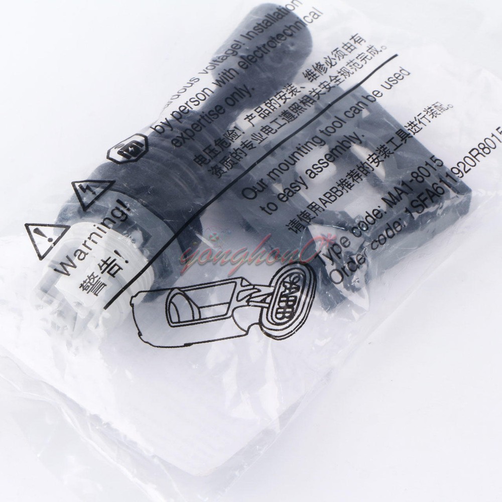 1Pcs ABB Control Joystick Switch MJS6-40B with 4 MCB-10 Contacts Reset Type NEW