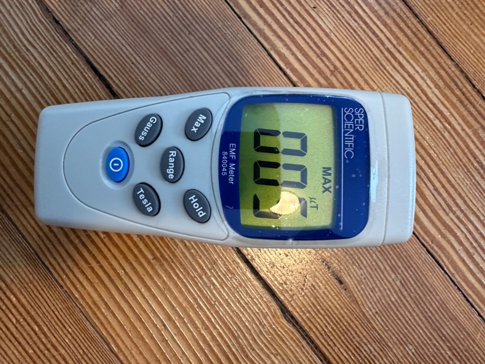 Sper Scientific 840045 EMF Meter Tested Working