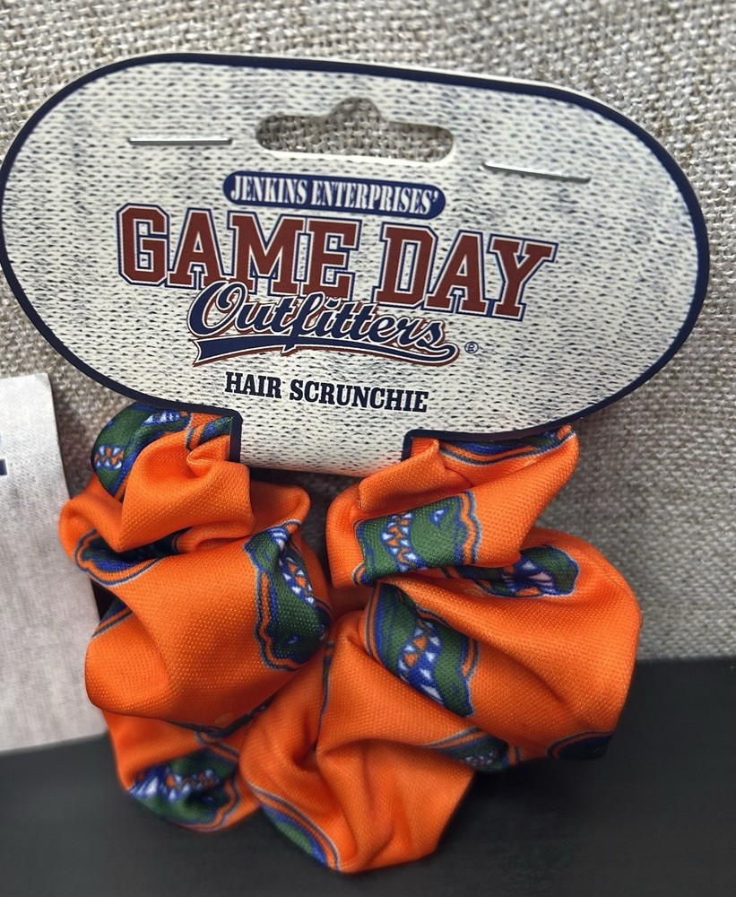 Game Day Outfitters Florida Gators Barrette and Scrunchie Set