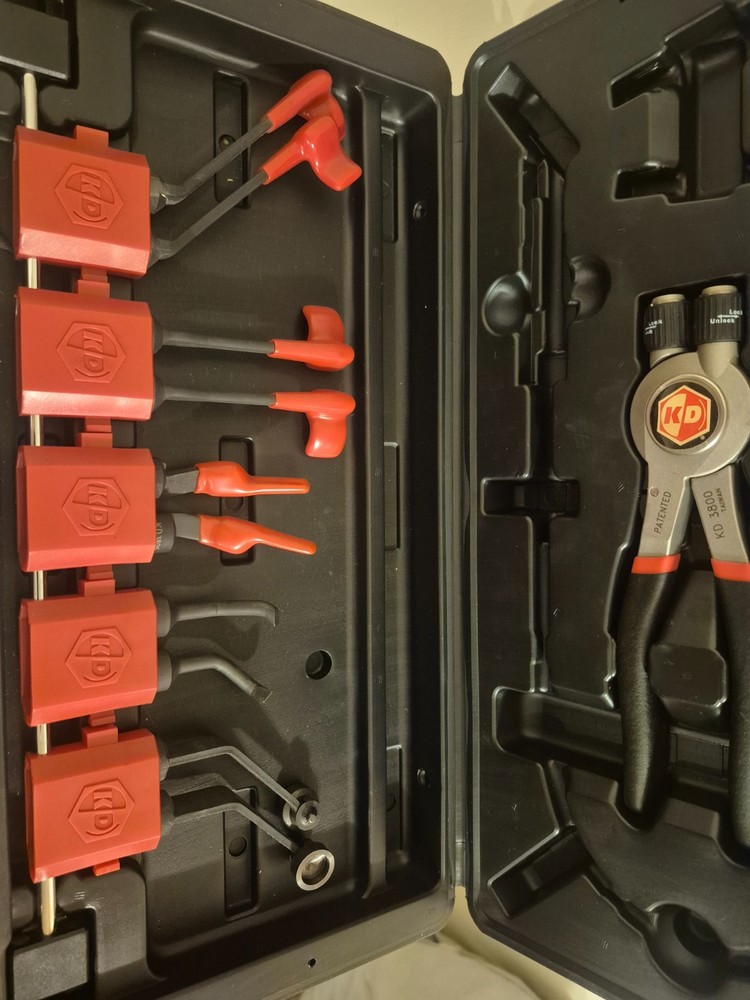 KD Tools Gear Plier Multiple Tip Geared Pliers Systems 3835- NO CABLE HOSE CLAMP
