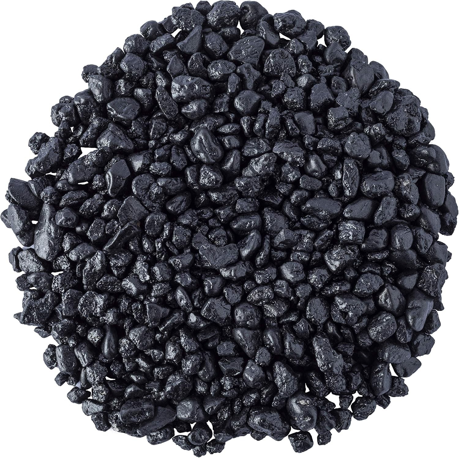 Glofish Aquarium Gravel, Solid Black, 5-Pound Bag