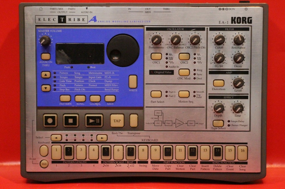 USED Korg Electribe EA-1 Analog Modeling Synth Sequencer EA 1 U846 200219