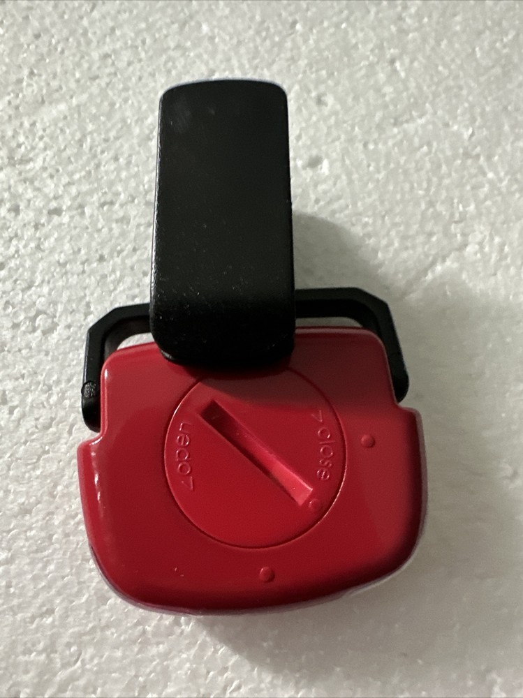 Red Adjustable Magnifying Light With Clip