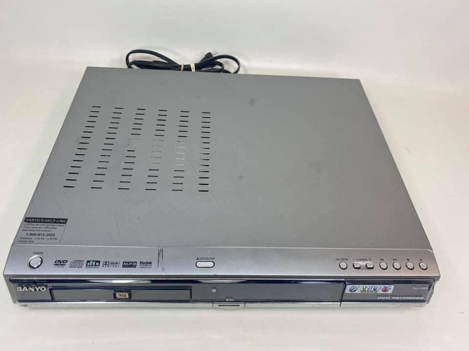 Sanyo DRW-500 DVD Recorder No Remote