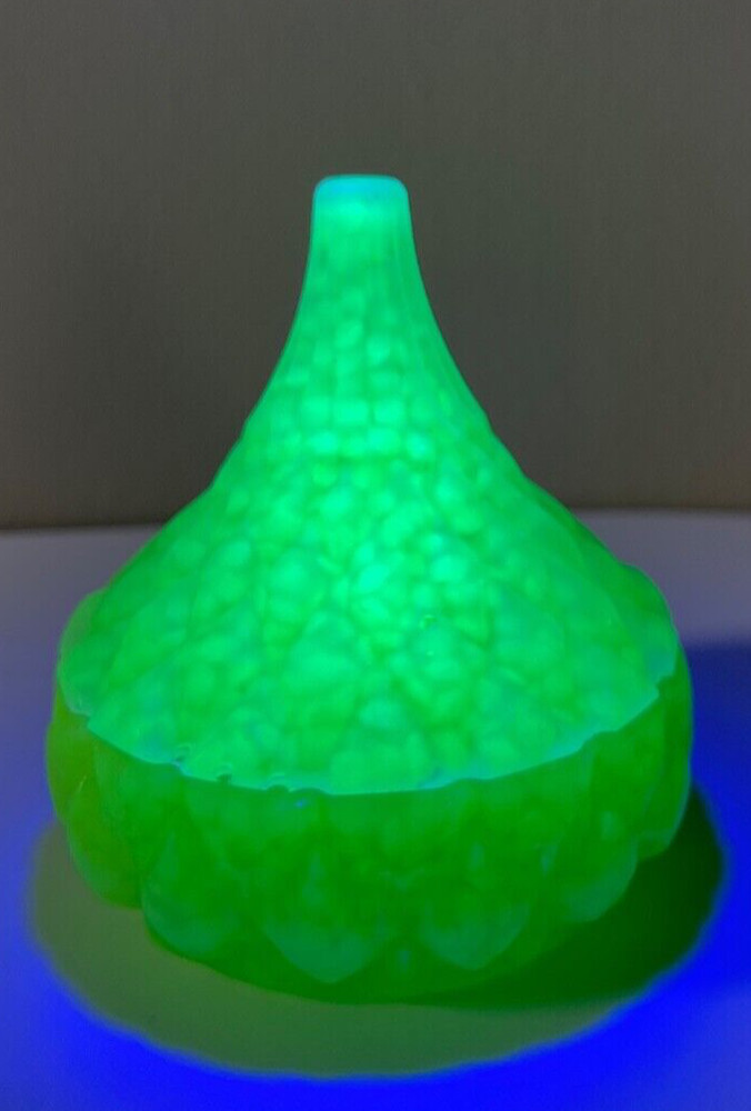 IT GLOWS UV REACTIVE Luminous Fluorescent container planter ring holder GLOWS!